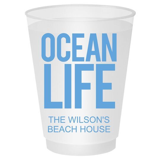 Ocean Life Shatterproof Cups